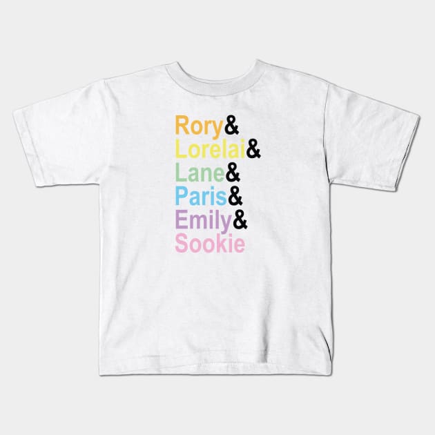 Names Kids T-Shirt by We Love Gifts